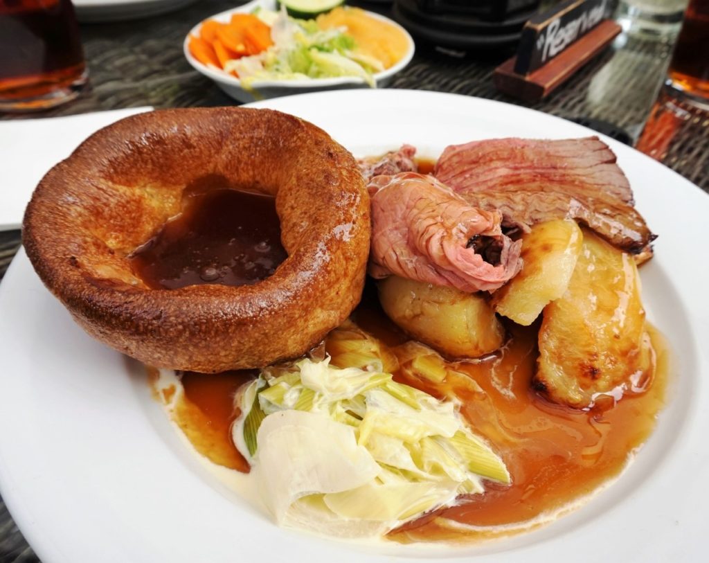 Roast Beef sunday lunch at Red Lion Boldre