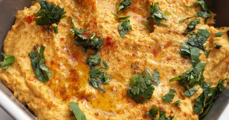 Roasted Sweet Potato Hummus