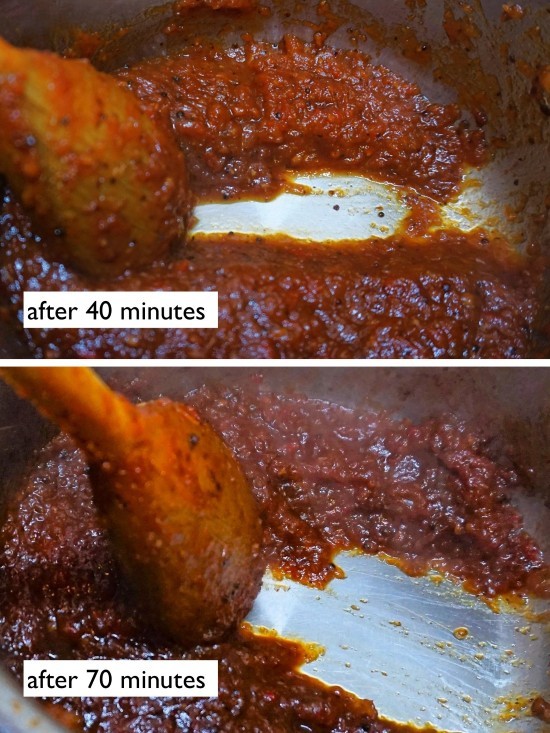 making Smoky Tomato Chilli Chutney making Smoky Tomato Chilli Chutney
