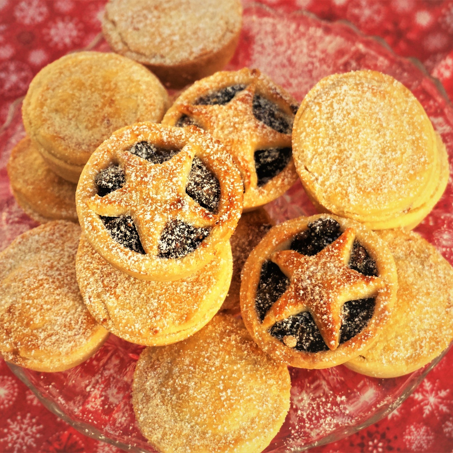 mince pies made with buttery & sweet shortcrust pastry