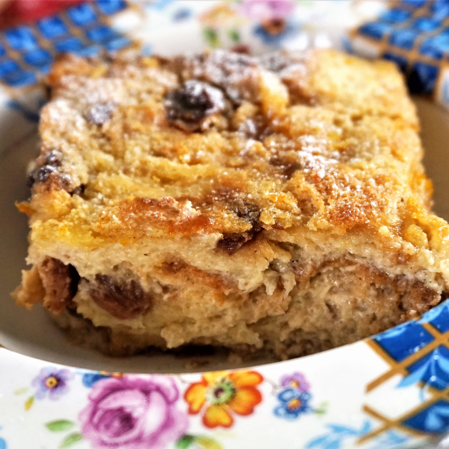panettone bread & butter pudding