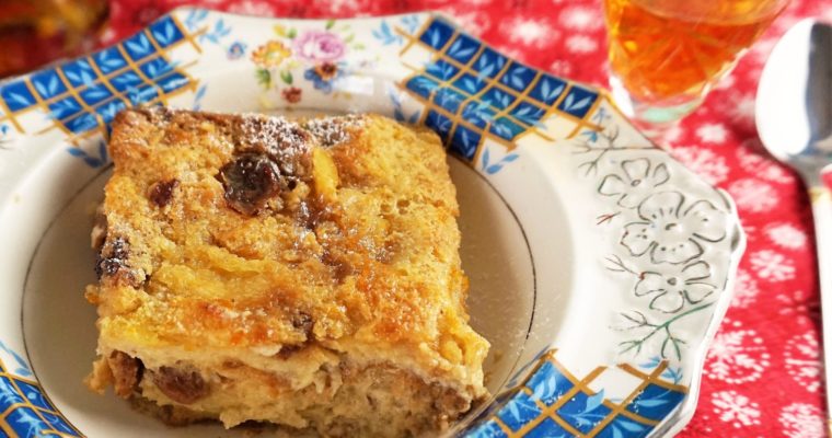 Panettone Bread & Butter Pudding