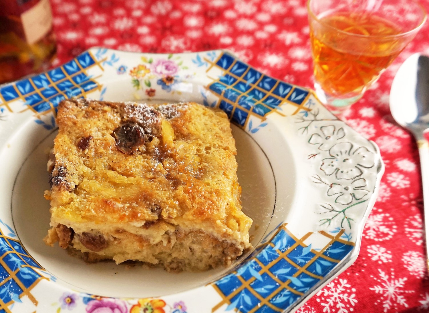 panettone bread & butter pudding