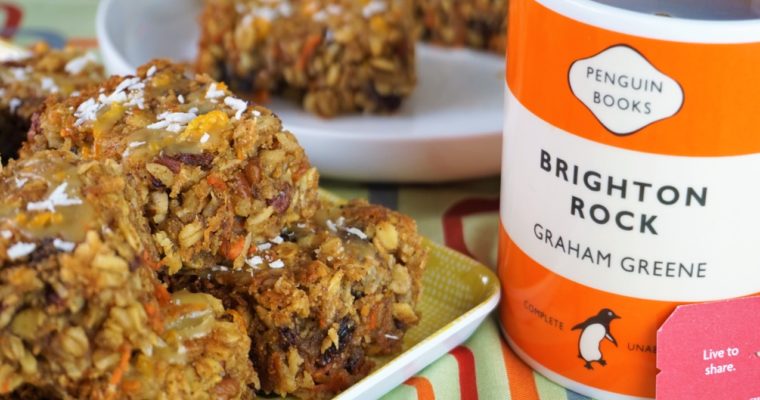 Carrot Cake Oat Bars: spicy carrot cake flavour in a fraction of the time