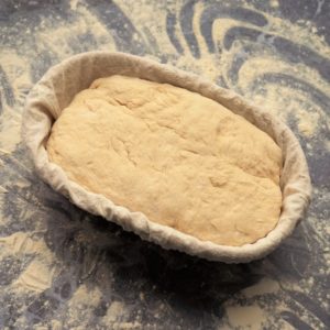 crusty homemade bread dough