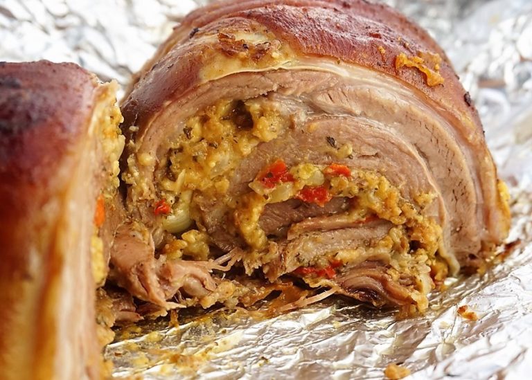 Stuffed Breast of Lamb | Moorlands Eater
