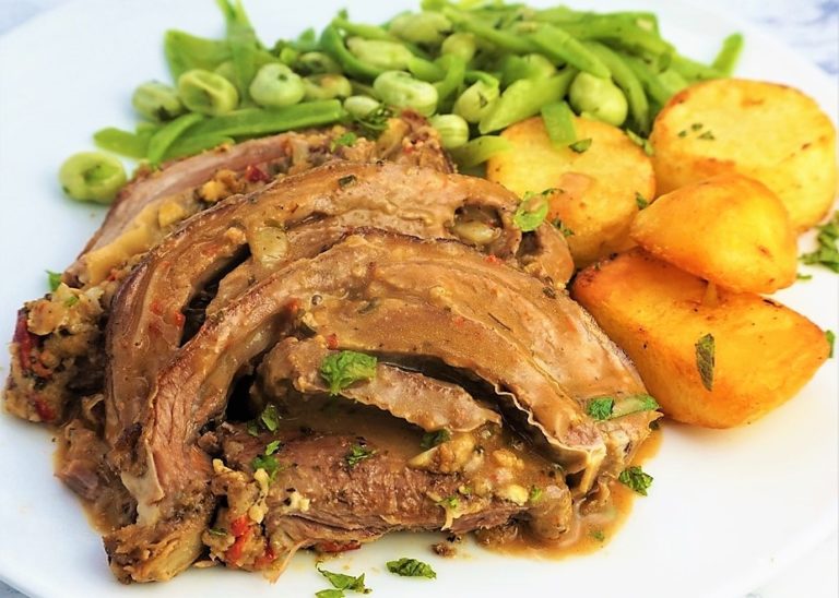 Stuffed Breast of Lamb | Moorlands Eater