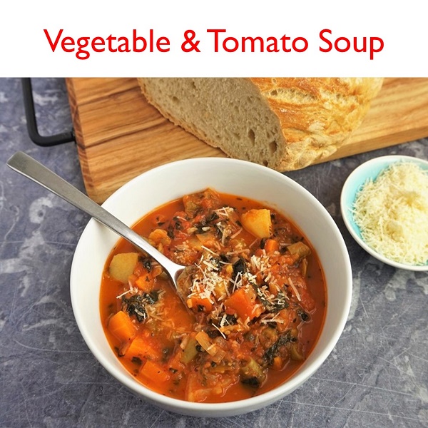 LINK TO vegetable tomato soup recipe