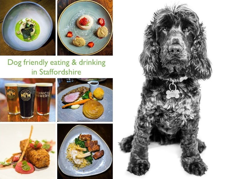 link to dog friendly eating and drinking in staffordshire