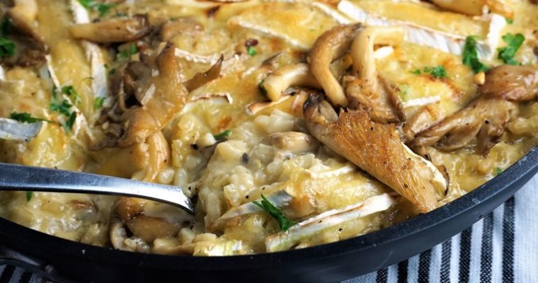 Creamy Mushroom Risotto