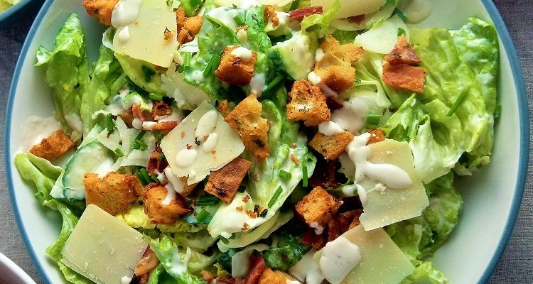 Caesar Salad & Chicken Caesar Salad