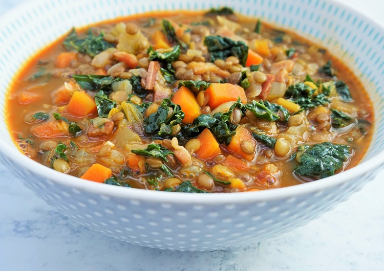 Smoky Lentil & Vegetable Soup | Moorlands Eater | Recipes
