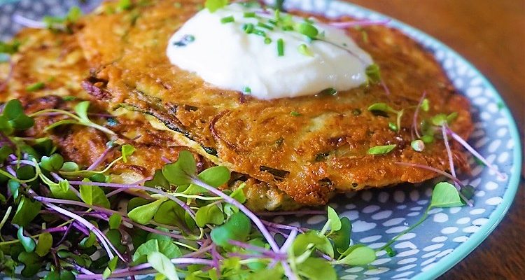 Courgette & Chive Pancakes