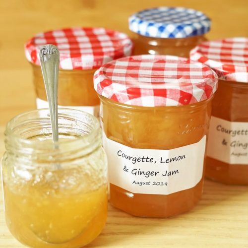 Marrow or Courgette Jam with Lemon & Ginger | Moorlands Eater