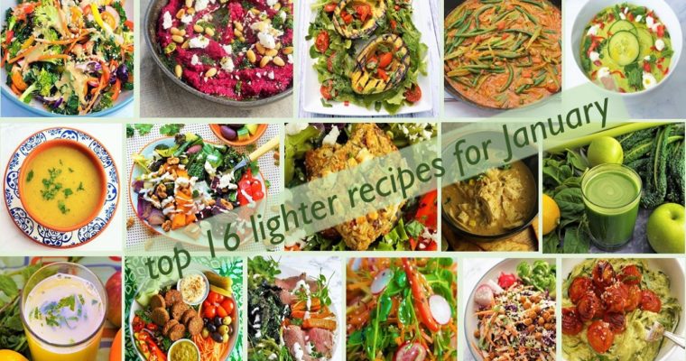 Top 16 Lighter Recipes for January