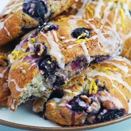 Blueberry & Lemon Scones | Recipes | Moorlands Eater