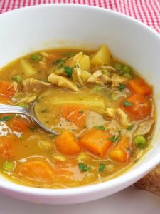 Chicken & Vegetable Stew with leftover chicken | Moorlands Eater