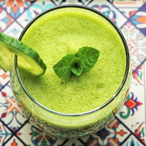 Cucumber, Apple & Mint Smoothie | Drinks | Moorlands Eater