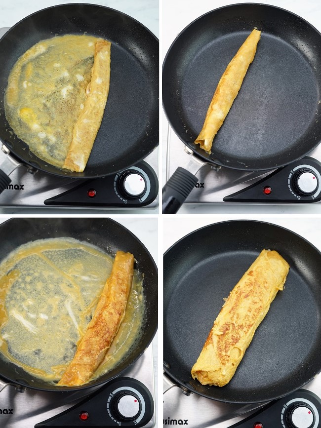 How To Make Japanese Omelette By Square Pan