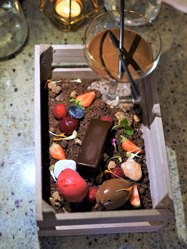 chocolate garden at the square
