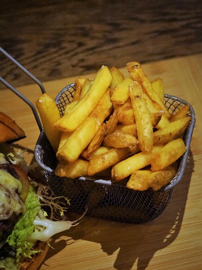 The Butcher's Arms fries