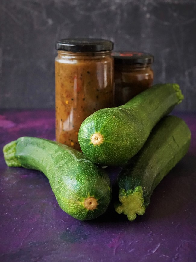 Hot & Spicy Courgette Chutney