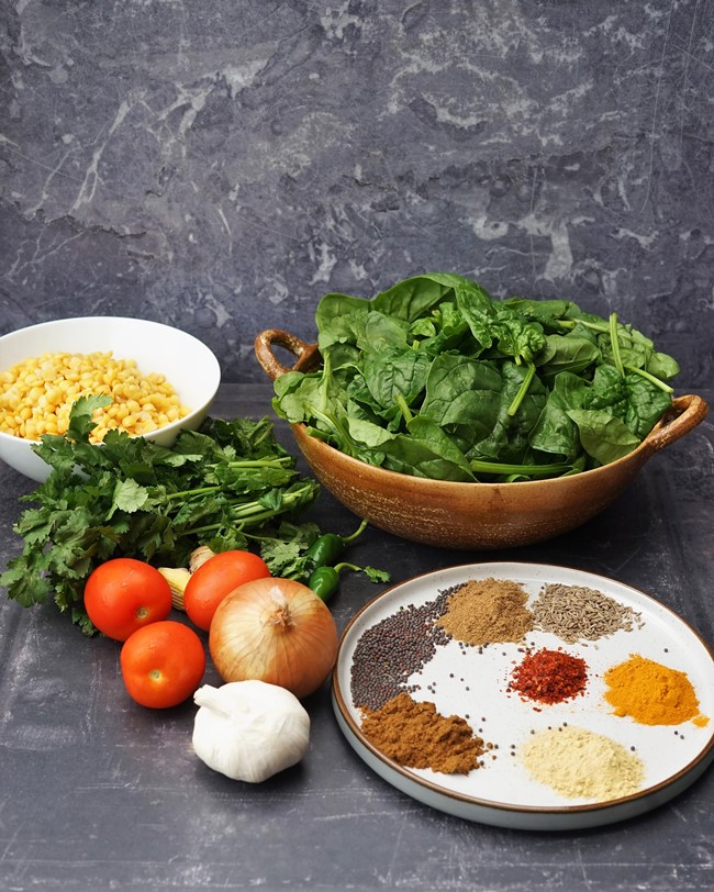 spinach dal ingredients