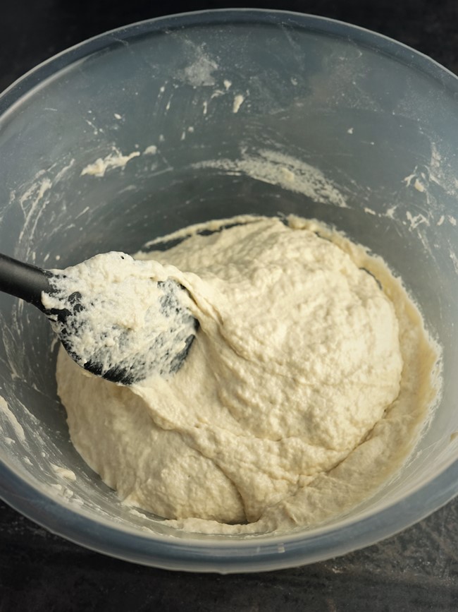 making Stirato dough