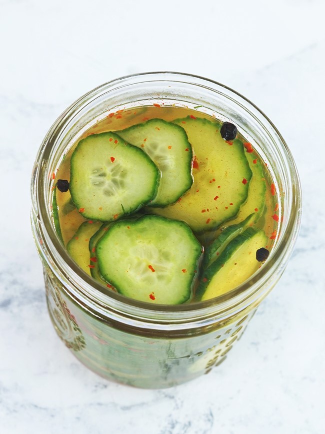 Quick Pickled Cucumber