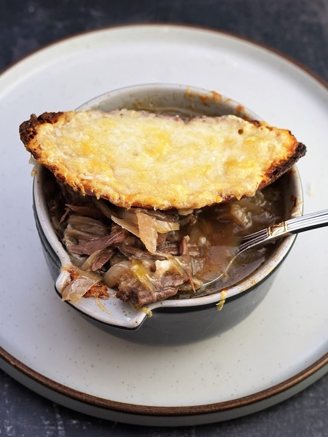 French Onion & Oxtail Soup