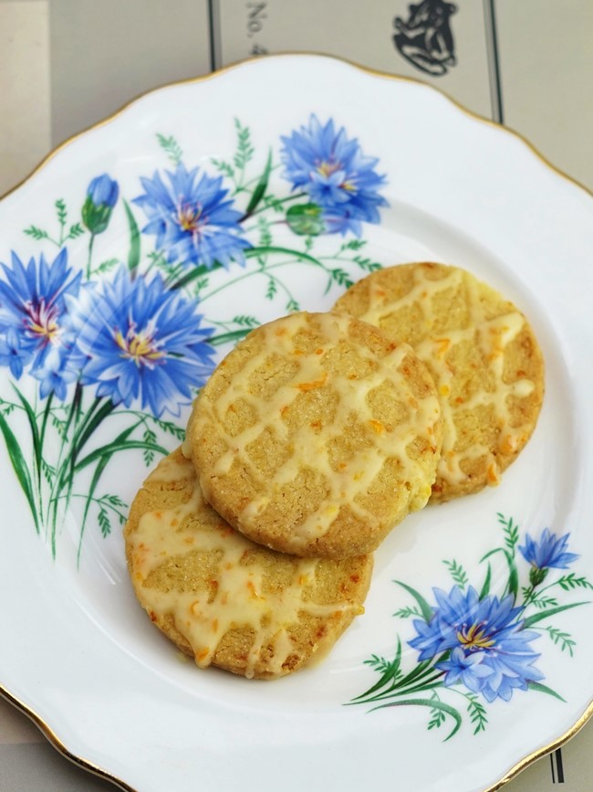 Orange Shortbread Biscuits