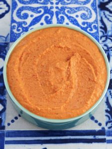 Roasted Red Pepper Hummus | Recipes | Moorlands Eater