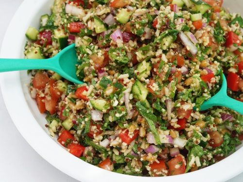 Mixed Grain Salad, Recipes