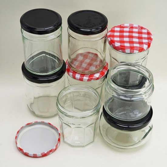 jam making jars and lids