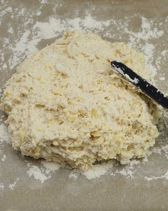 Cheese Soda Bread dough