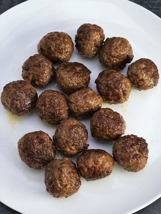 Moroccan Lamb Meatballs
