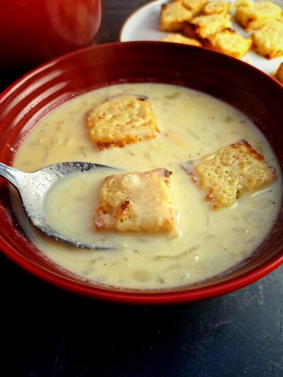 Cheese and Onion Soup