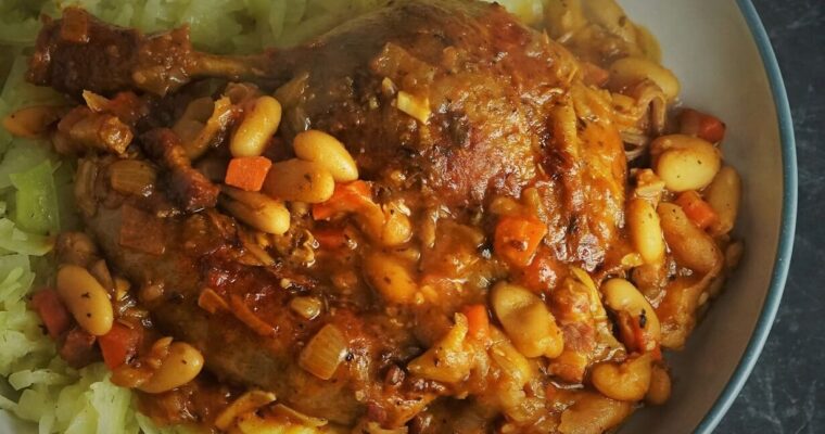 Cassoulet-Style Bean Stew Recipe
