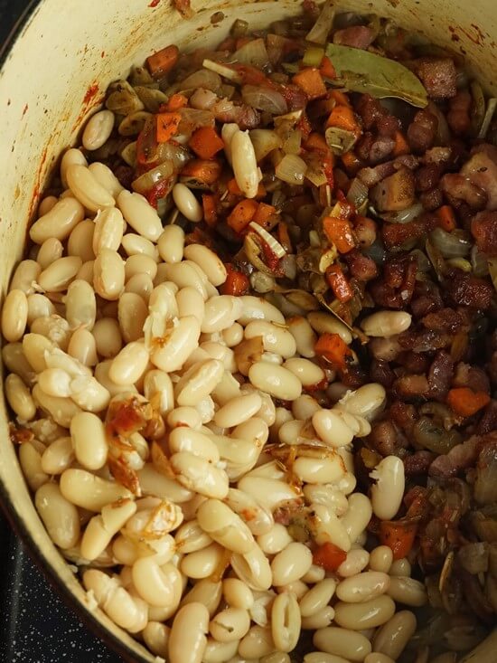 beans for Cassoulet