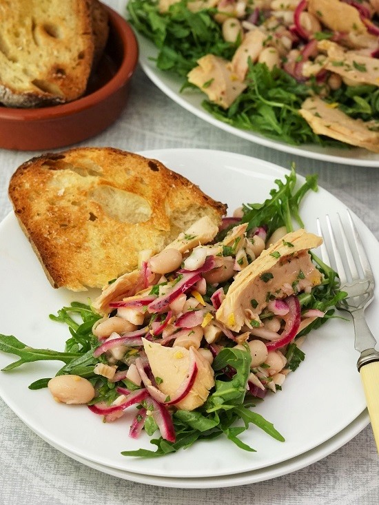 Bean & Tuna Salad (fagioli e tonno)