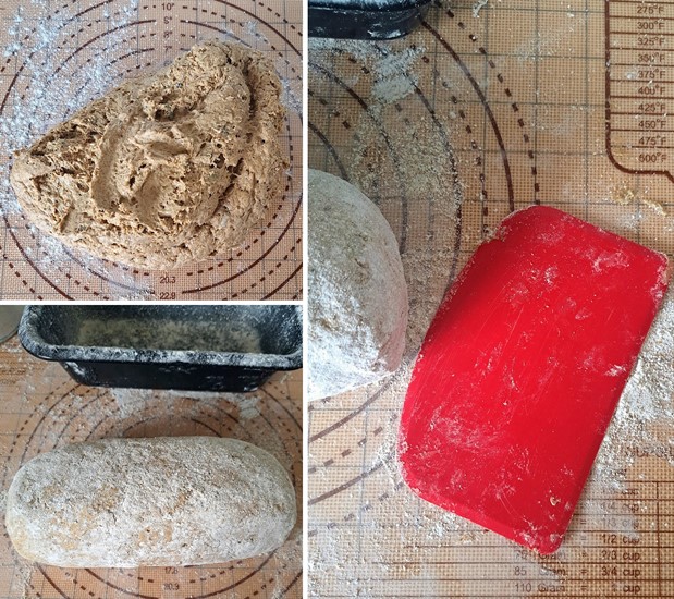 dough for Dark Rye Bread