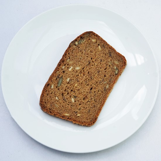 Dark Rye Bread slice