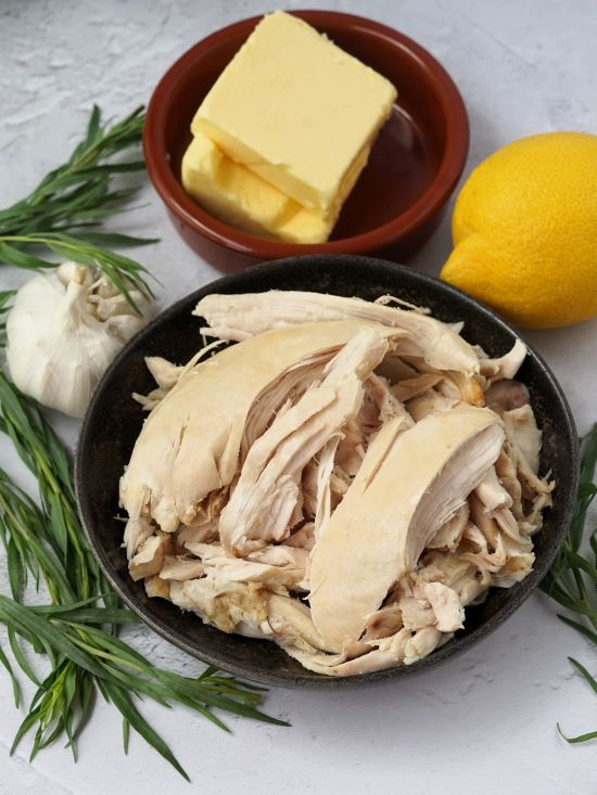 ingredients for Potted Chicken