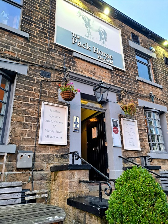 The Pack Horse Hayfield exterior