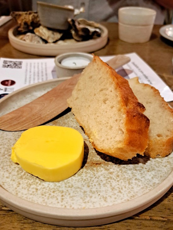 bread and butter at The Pack Horse Hayfield