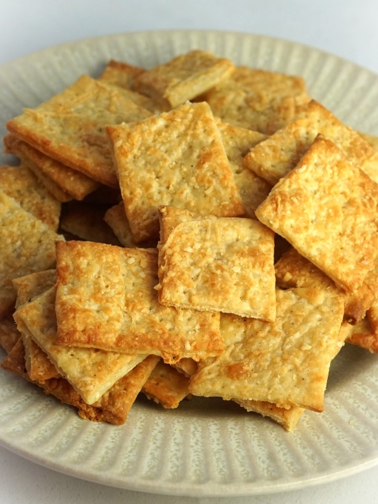 Homemade Cheese Crackers