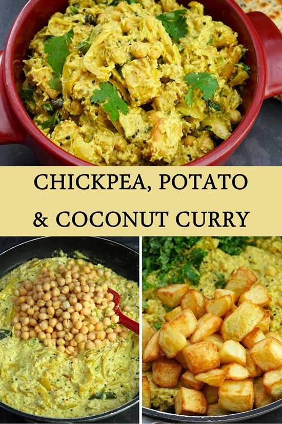 Chickpea, Potato & Coconut Curry