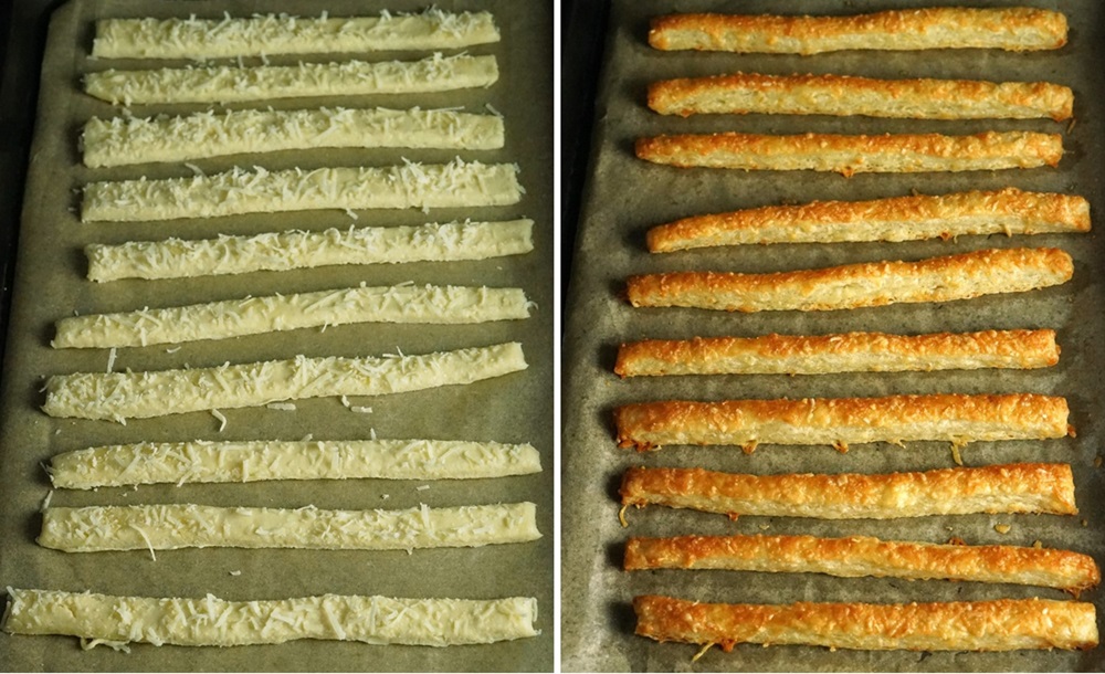 baking Easy Cheese Straws