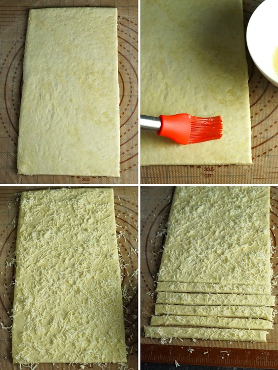 making Easy Cheese Straws