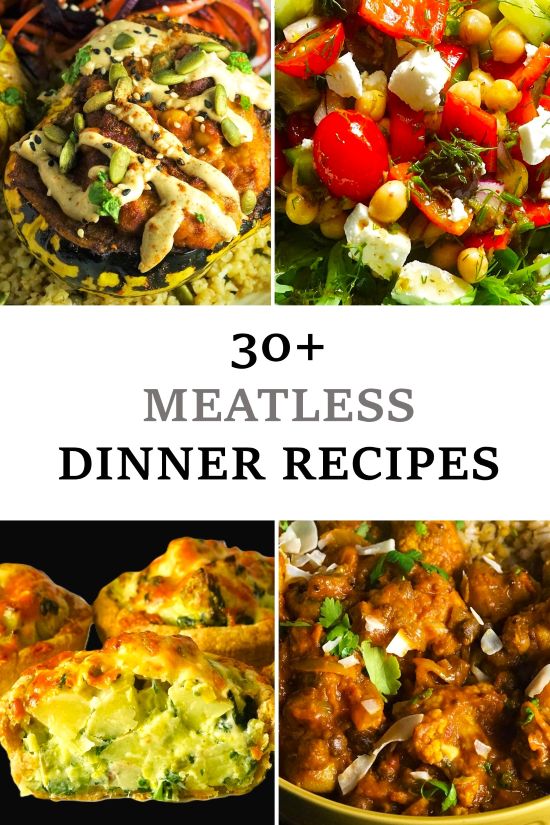 meatless dinner recipes